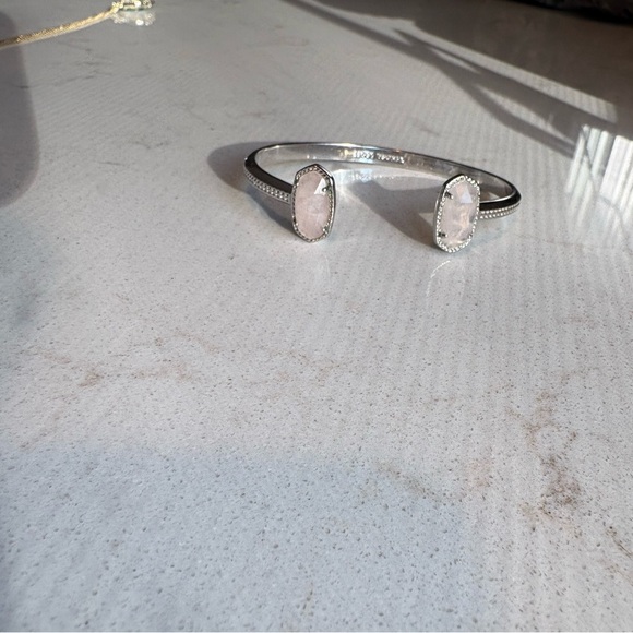 Kendra Scott Jewelry - Kendra Scott Silver Bracelet with Pink Accents